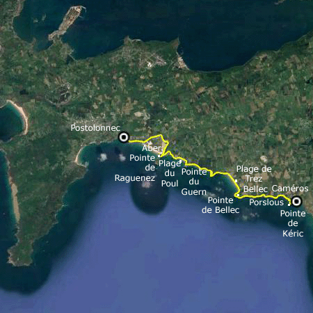 Etape de Caméros à Postolonnec Etape de Caméros à Postolonnec