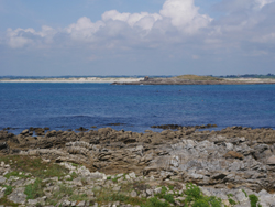 Saint Guénolé ; face à la pointe de la Torche